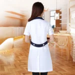 Summer women's white coat laboratory Robe science lab coat - Image 2