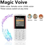 SERVO BM5310 Mini 3 SIM Standby Feature Mobile Phone Speed Dial Magic Voice Blacklist - Image 6