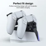 for PS5 Type-C DualSense Charging Station Dual Charging Dock Charger Stand - Image 3