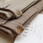Woolen Pants Women's Harem Pencil Pants High Waisted Casual Suit Pants Women Trousers - Image 4