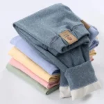 Big Size Children's Fleece Warm Render Pants For Boys Girls Winter Velvet Leggings - Image 2