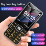 GSM 2G BAR Phone G600 Dual SIM Card 6800mAh Battery SOS Big Key 2.4Inch Screen