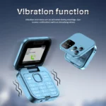 Foldable Mini Mobile Phone Speed Dial 1.77'' Display Dual SIM Cellphone - Image 6