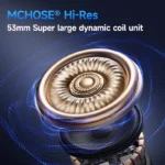 MCHOSE V9 Pro Gaming Headset, Over-Ear Quad-Mode Wireless Bluetooth Headphones - Image 3