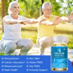Calcium Vitamin D3 Plus with B12, K2 - High Potency Food Based Immune - Support Bone Health & Mood Balance Supplement - Image 5