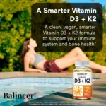 Vitamin D3 5000 IU & K2 MK7 100mcg, Infused with Virgin Coconut Oil, 2 in 1 Formula, Non-GMO | No Gluten - Image 5