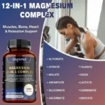Magnesium Complex Capsules - Contains Citrate and Malate To Support Bone - Image 5