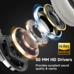 Oneodio Pro 10 Wired Headphones Over Ear Hi-Res Audio Wired Headset - Image 2