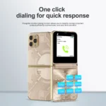 Low Price Sale SERVO Flilo9 3G Flip Mobile Phone 2 SIM Card Speed Dial Blacklist Call Record - Image 4