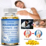 Daitea Magnesium and Zinc Capsules - Magnesium Glycinate Supplement to Support Muscle - Image 3