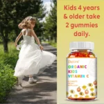 DAITEA Children's Vitamin C Gummies, with Zinc, Immune Support Promote Bone Development - Image 6