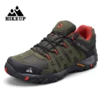 HIKEUP Men's Hiking Shoes Suede Leather Outdoor Shoes - Image 3