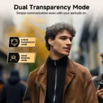 QCY MeloBuds Pro ANC Bluetooth 5.3 Earphones Wireless 46dB Hybrid ANC Hi-Res LDAC Earbuds - Image 4