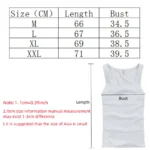 Hot Sale Summer Male clothes Women Basic Elastic tank top Pure Cotton Sleeveless - Image 6