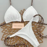 2026 Bikini Women Swimsuit Beach Vacation Swimwear Leopard Printed Sexy Bikini Set - Image 4