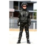 Tactical Military Uniform for Children's Day Camouflag Disguise Adult Boy Soldier Army Suit - Image 3