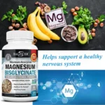 Magnesium Bisglycinate - for Muscle, Nerve, Sleep, Joints, Bones, Immune & Energy - Image 3