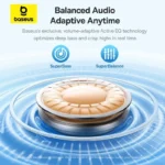 Baseus EP10 Pro ANC Earbuds Wireless Bluetooth 6.0  50dB Realtime Adaptive Ear buds - Image 4