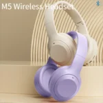Over Ear HIFI Stereo M5 Headsets Wireless Bluetooth 5.3 Headphones