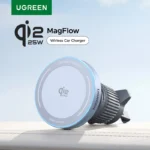 UGREEN Qi2 25W 15W Magnetic Car Phone Holder Wireless Charger Stand For iPhone