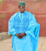 African Clothing For Men Traditional Bazin Riche Embroidery Design Top Long Sleeve 3 Piece Set
