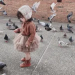 Little Girls Tutu Skirts Black Fluffy Toddler Tulle Princess Ball Gown - Image 4