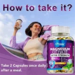 Magnesium Citrate 1000 Mg - Supplement for Stress, Relaxation, Bone, Sleep, Heart Health - Image 5