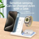 Foldable Phone Wireless Charger Station For iPhone 16 15 14 13 12 Pro Max Apple Watch - Image 5