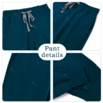 New Lightweight Anti-wrinkle Surgical Uniform Woman Men Medical Nurse Scrub Set - Image 6