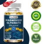 Alxfresh Magnesium Glycinate 500mg Capsule Zinc Vitamin D3 B6 for Muscle, Joint, Nerve Sleep Quality