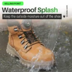 Waterproof Safety Boots Men Indestructible Steel Toe Work Boots - Image 6