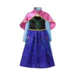 Summer Fancy Queen Elsa Anna Costume Girls Princess Dress Toddler Halloween - Image 6