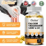 Daitea Calcium Magnesium Zinc Capsules Vitamin D3 helps support bones, teeth, heart - Image 2