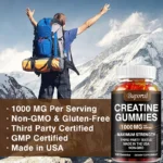 Creatine Monohydrate Gummies - Boost Energy, Build Muscle Mass, and Improve Athletic Performance - Image 6
