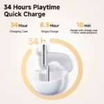 QCY MeloBuds Pro ANC Bluetooth 5.3 Earphones Wireless 46dB Hybrid ANC Hi-Res LDAC Earbuds - Image 6
