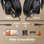 Oneodio Fusion A70 Bluetooth Headphones Hi-Res Audio Over Ear Wireless Headset - Image 5