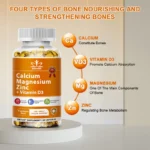 Calcium Magnesium Zinc Capsule Vitamin/Mineral Mixed Supplement - Gluten Free - Image 4
