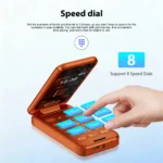 SERVO X9 PRO 3 SIM Card Foldable Mobile Phone Magic Voice Speed - Image 2