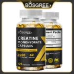 Creatine Monohydrate Capsules | Creatine Pills, Supports Workout Recovery, Lean Muscle Gain