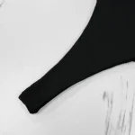 2025 New Women's Solid-color Separate Beach Wear Sexy Halter Three-point - Image 5