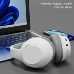 LDON Wireless Headphones Bluetooth 5.3 Hi-Res Audio Over Ear Headset Earphones - Image 4