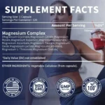 Magnesium Complex Capsules - Contains Citrate and Malate To Support Bone - Image 3