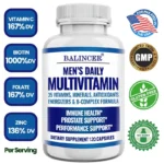 Men's Multivitamin - Contains vitamins B12, B6, zinc and selenium to support coordination - Image 3