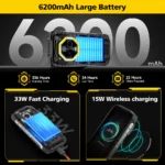 Ulefone Armor Mini 20T Pro 5G 4.7" Display Rugged Phone Android 14 LED Light - Image 4