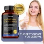 Magnesium Complex Capsules - Support Muscle, Bone, Heart Health, Improve Sleep - Image 6