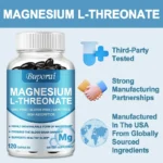 Magnesium L Threonate - Improves Memory, Deep Sleep, and Supports Better Mood - Image 4