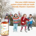 DAITEA Children's Vitamin C Gummies, with Zinc, Immune Support Promote Bone Development - Image 5