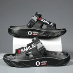 Summer Men's Massage Slippers Indoor Outdoor Sandals Beach Comfortable Soft Slides - Image 2