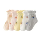 3Pair/lot New Newborn Baby Socks Summer Thin Casual Kids' Baby - Image 4