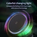 Magnetic Car Wireless Charger RGB For iPhone12 13 14 15 16 17 Pro Max Macsafe Car Phone Holder - Image 4